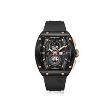 Alexandre Christie AC 6608 MCR Chronograph For Men - Black Rose Gold (M)