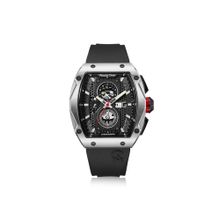 Alexandre Christie AC 6608 MCR Chronograph For Men – Steel Black (M)