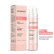 Ricekraft Spf 50+ Korean Sunscreen With Rice And Hyaluronic Acid