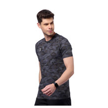 DOMIN8 Men Camouflage Outdoor T-Shirt For Running, Training, Gym Workout