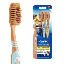 Oral-B Gentle Care Toothbrush with Clove Extract, Extra Soft (Buy 2 Get 1 Free)