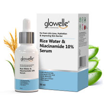 Aryanveda Glowelle Rice Water & Niacinamide Face Serum With Aloe Vera Extracts