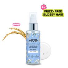 NYKAA Naturals Rice Water & Hyaluronic Acid Hair Serum for Frizz Control