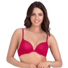 Amante Perfect Lift Padded Wired Seamless Bra - Pink