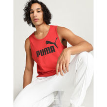 Puma Essentials Men Red Tank Top
