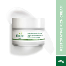 Simple Barrier Care Restorative Rich Cream With 22% Ceramide Boosters & Cica