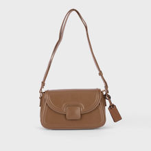 IYKYK by Nykaa Fashion Tan Solid Square Buckle Shoulder Bag