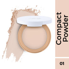 Nykaa All Day Matte 12Hr Oil Control Face Compact Powder With SPF 15 PA ++ - Ivory 01