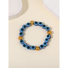 Estele Unisex Blue Evil Eye Gehena Bracelet