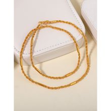 Estele Gold Plated Gehena Chain