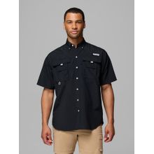 Columbia Men Black Bahama II Half Sleeves Shirt