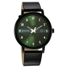 Sonata IAF 7131NL05 Green Dial Analog watch for Men