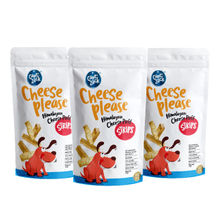 Captain Zack Cheese Please Himalayan Cheese Puff Strips For Dog - Pack Of 3