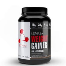 MYPRO SPORT NUTRITION Complex Weight Gainer Advanced High Protein Supplement - Coffee Flavour