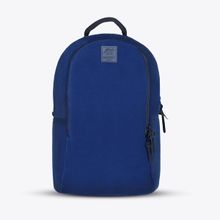 BadgePack Designs Sawyer3 Backpack Navy Blue Bag with 5 Printed Badges