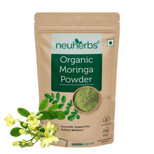 Neuherbs Organic Moringa Powder for Holistic Wellness, Better Recovery and to Boost Immunity