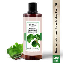 Richfeel Brahmi Jaborandi Hair Oil - Strengthens, Nourishes, Promotes Growth & Soothes Scalp