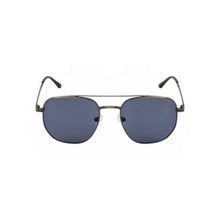 Opium Eyewear Men Blue Hexagon Sunglasses with Polarized Lens (OP-1921-C03)