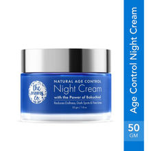The Moms Co Natural Age Control Night Cream for Dark Spots With Vitamin E & Hyaluronic Acid