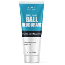 Azani Active Care Anti-chafing Mens Ball Deodorant - Odor, Sweat, Itch, Redness