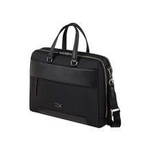 Samsonite ZALIA 3.0 Solid Polyester Laptop Bag With Detachable Strap - Black (L)