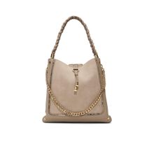 Aldo Nalayna Womens Grey Bucket Bag With Detachable Strap
