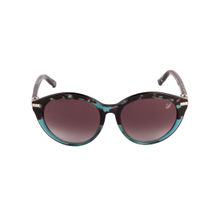 Swarovski Sunglasses Oval Sunglass With Grey Lens For Women