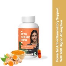 Setu TurmeRich Curcumin Capsules-Promotes Immunity & Anti-Inflammation Joint Mobility & Healthy Skin