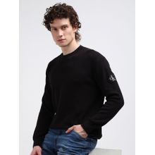 Calvin Klein Logo Regular Fit Cotton Sweater