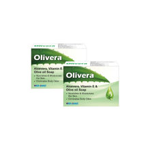 West Coast Olivera Aloevera, Vitamin E & Olive Oil Soap Pack Of 2