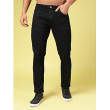 RIGO Men Modern Slim Fit Black Jeans