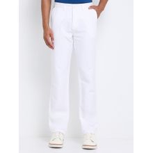 Ben Sherman Men'S White Cotton Chinos