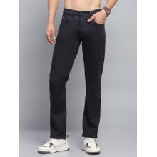 Monte Carlo Men Solid Charcoal Denim Slim Fit Jeans