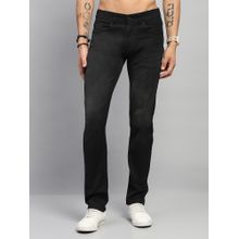 Monte Carlo Men Solid Black Denim Slim Fit Jeans