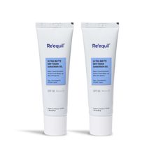 Re'equil Ultra Matte Dry Touch Sunscreen Gel SPF 50 PA ++++ UVA Super Saver Pack Of 2