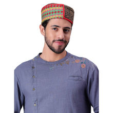 Bharatasya Traditional Jacquard Knit Himachali Cap