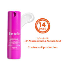 Foxtale 12% Niacinamide Serum with Azelaic Acid for Oil Control & Brightening