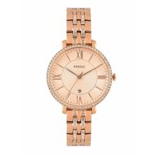 Fossil Jacqueline Rose Gold Watch ES3546 For Women