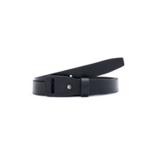 Rare Rabbit Grenger Dusky Black Leather Reversible Belts