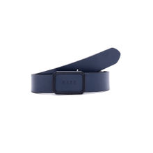 Rare Rabbit Snape Primary Blue Leather Belts