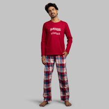 Nite Flite Sweater Weather Mens Pyjama Set - Multi-color