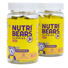 Nutribears Vitamin D Gummies For Kids And Teens, Enhances Calcium Absorption, Pack Of 2