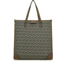 Guess Ederlo Sage Green Printed Tote Bag