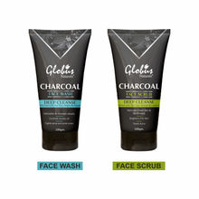 Globus Naturals Charcoal Detoxifying Combo Kit Face Wash & Face Scrub