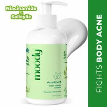 Moody AcneXpert Body Lotion with Green Tea & Salicylic Acid
