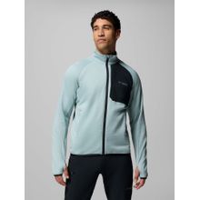 Columbia Blue Triple Canyon Grid Ii Fleece Jacket