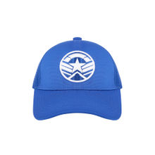 BZ Headwear Marvel Captain America Mens Trucker Cap - Navy