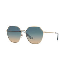 Coach Women Gradient Blue Lens Irregular Sunglasses - 0HC713290057958