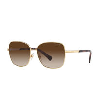 RALPH Women Gradient Brown Lens Rectangle Sunglasses - 0RA414190041358