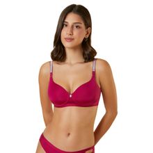 Triumph Shiny Essential Padded Non-Wired T-Shirt Bra